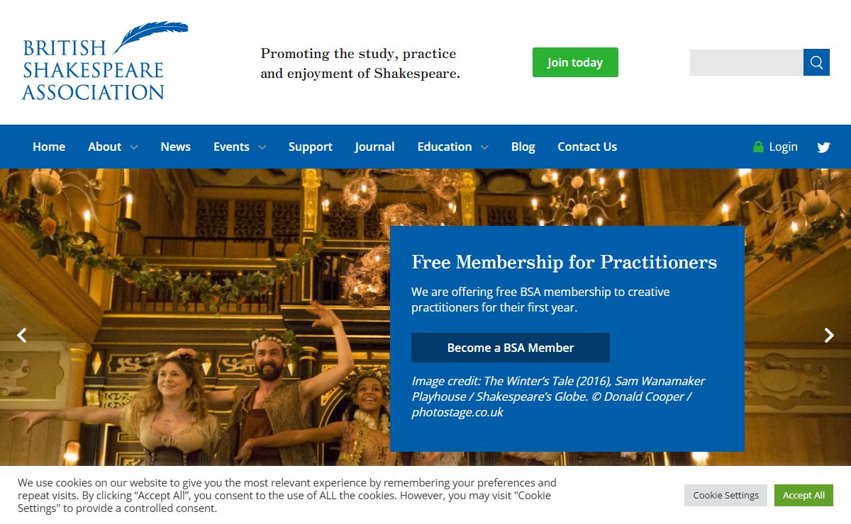 Home - British Shakespeare Association