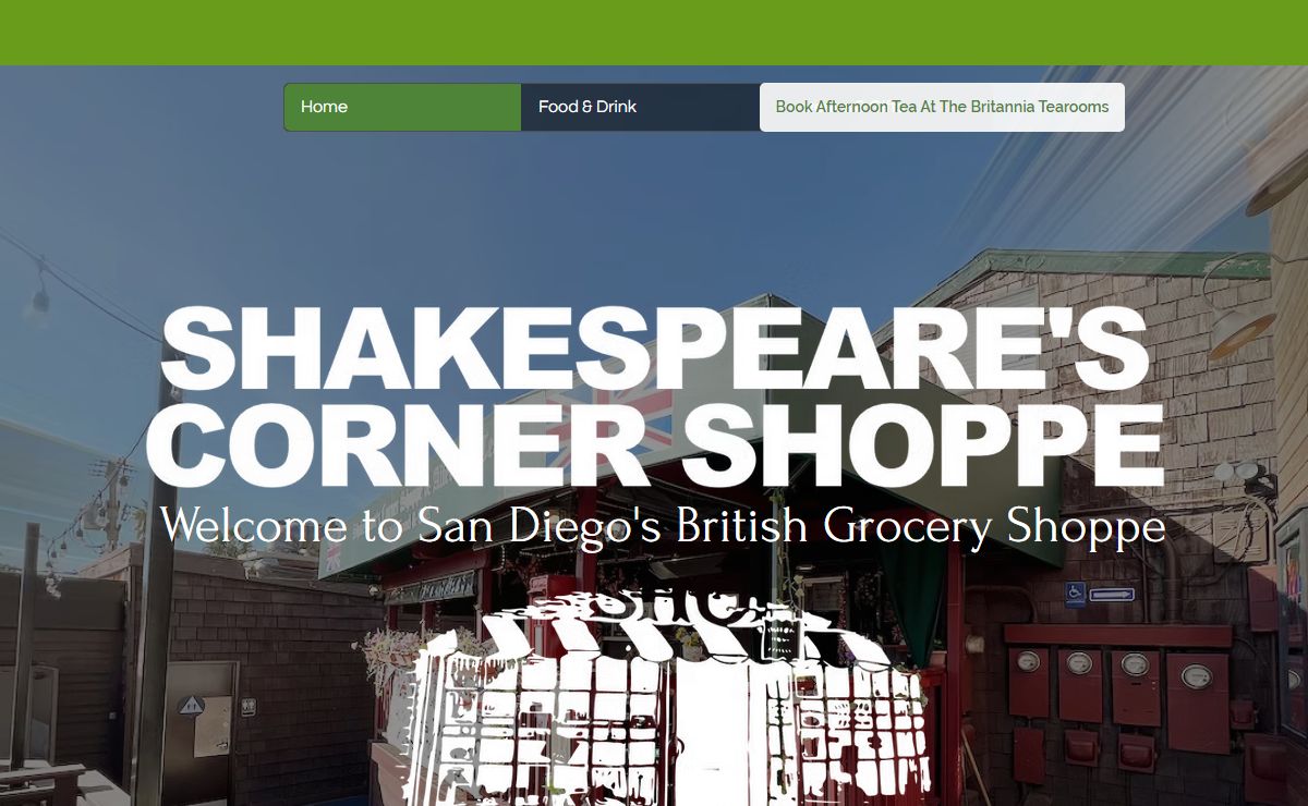 Home | SHAKESPEARE'S SHOPPE