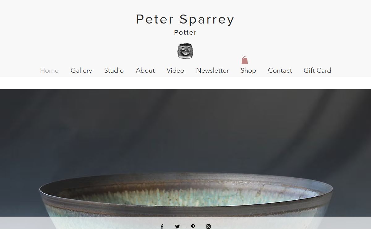 British studio pottery | Peter Sparrey