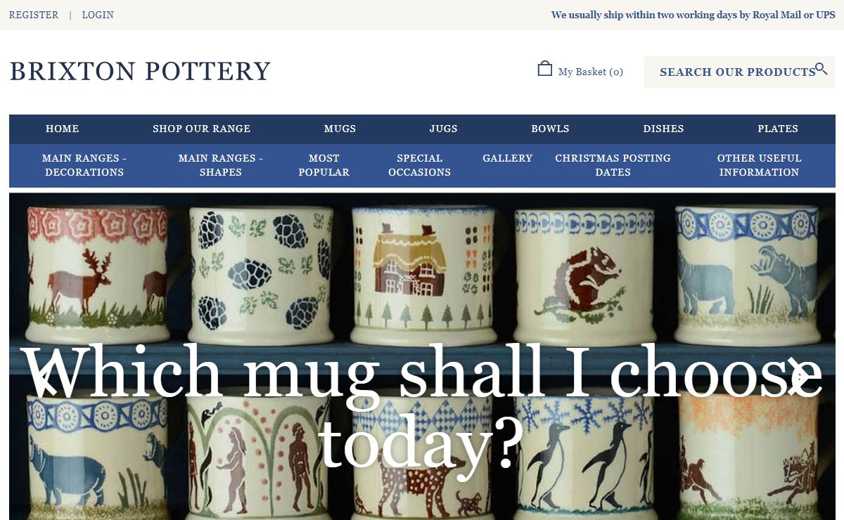 Home | Brixton Pottery