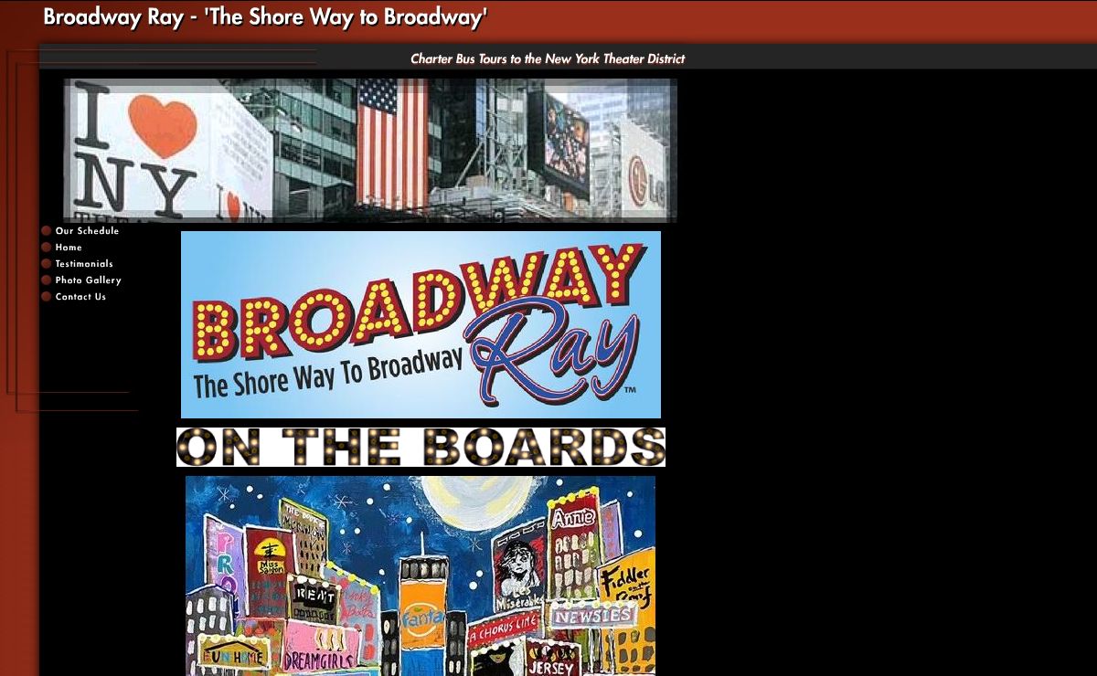 Broadway Ray - 'The Shore Way to Broadway'