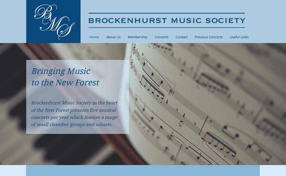Brockenhurst Music Society | Home