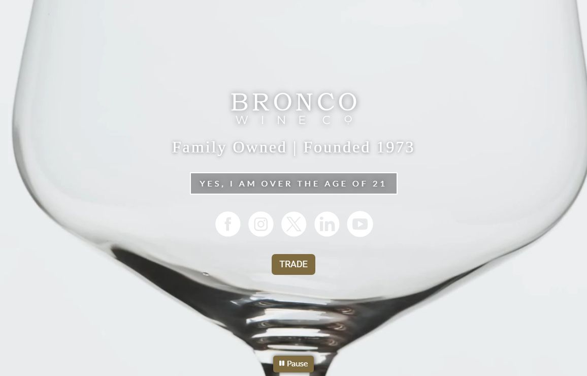 Bronco Wine Co. - Welcome