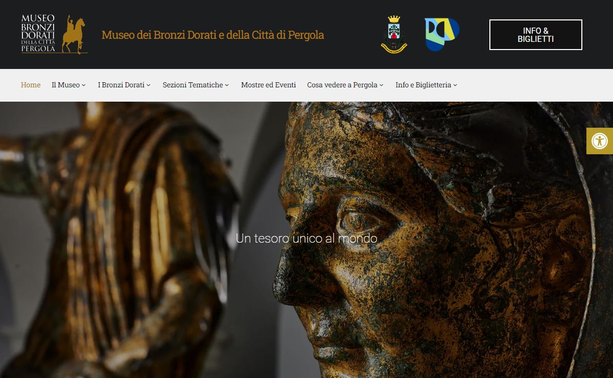 Scopri il Museo dei Bronzi Dorati e della Città di Pergola