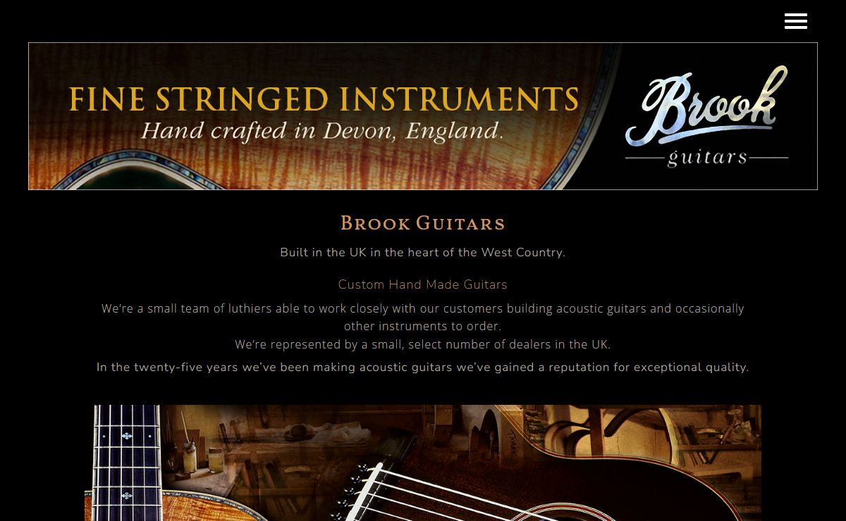 Brook Guitars - Brook Guitars