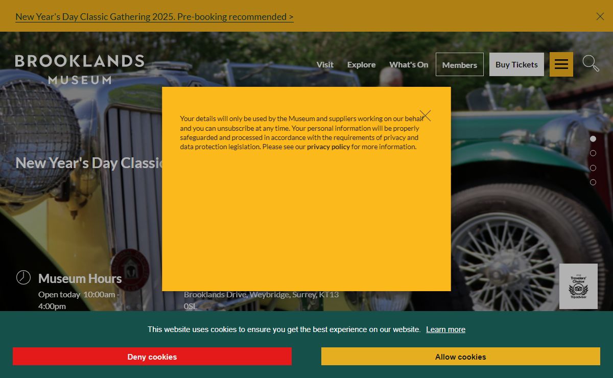 Brooklands Museum: Aviation & Motoring Museum