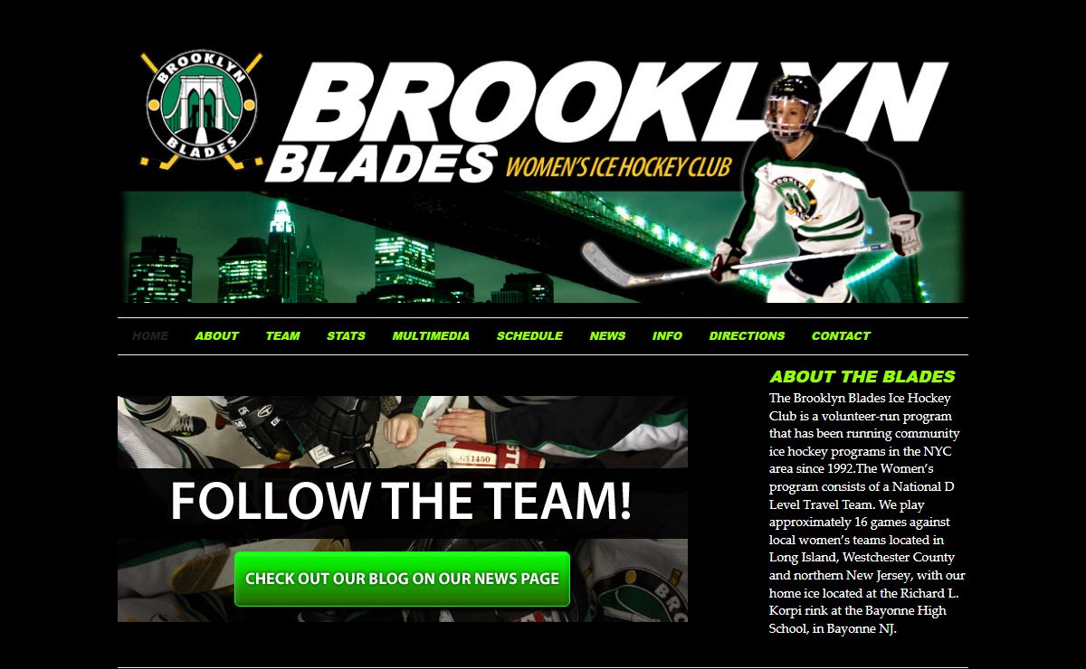NYC Women's Ice Hockey Club | Brooklyn Blades