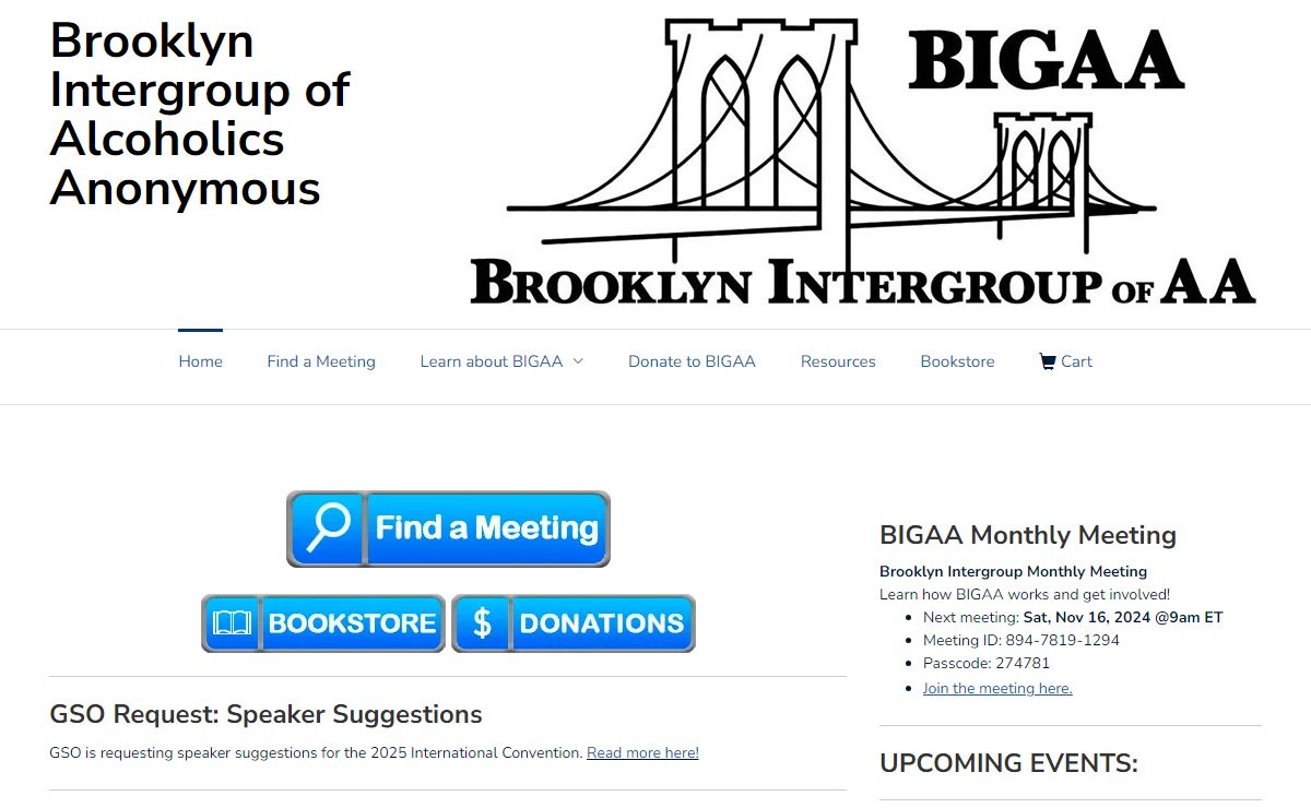 Homepage - Brooklyn Intergroup of Alcoholics Anonymous