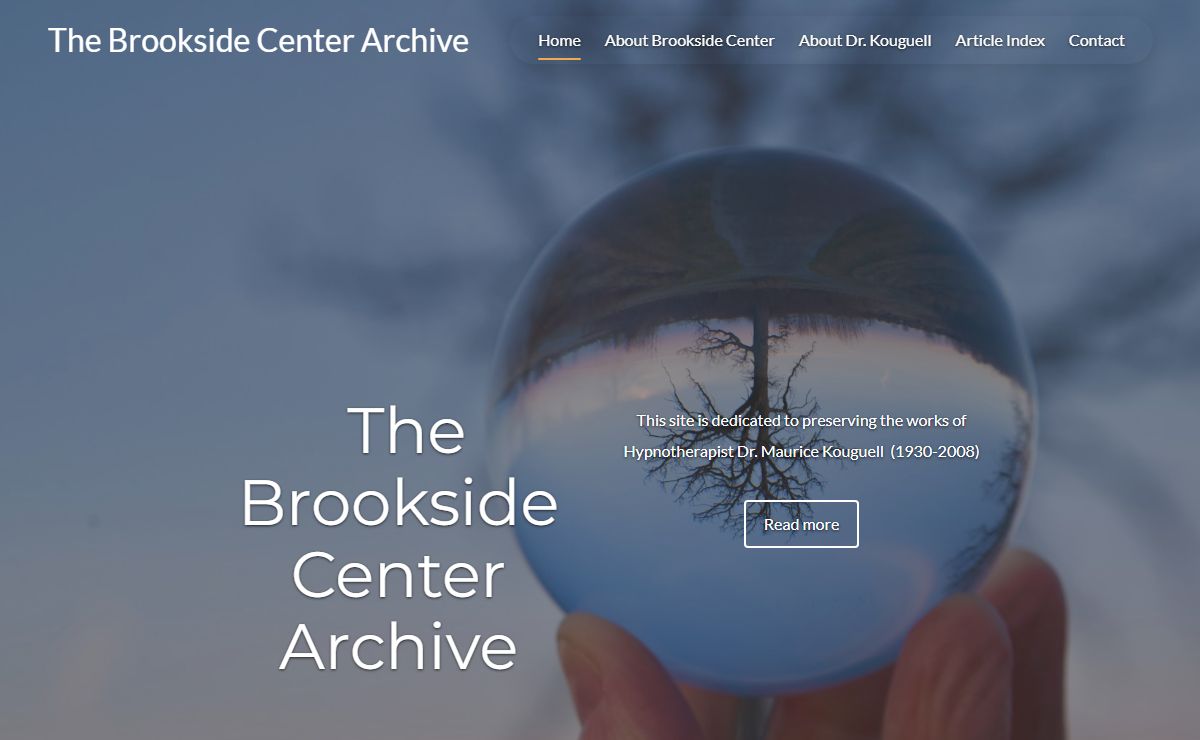 Home - The Brookside Center Archive