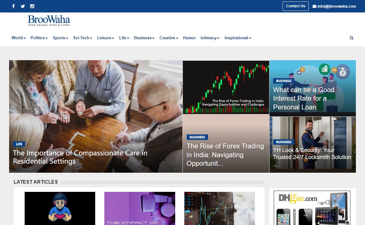 Broowaha Blog - Top Blog Website for Latest Posts on Various Trending Topics