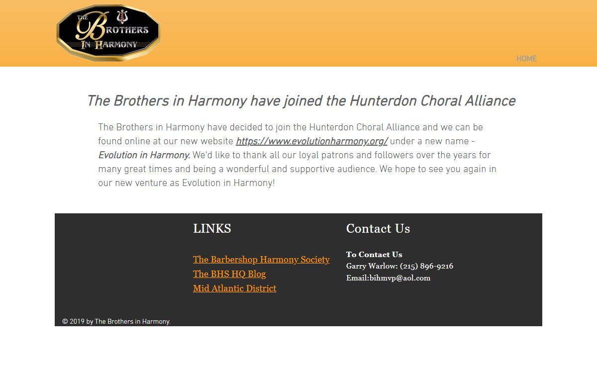 HOME | Brothersinharmony