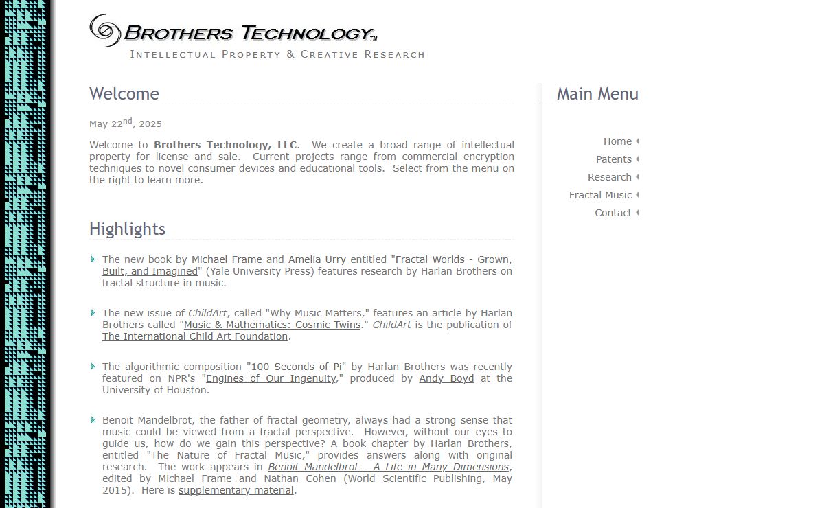 Brothers Technology - Inventions, Patents, and Intellectual Property for License and Sale