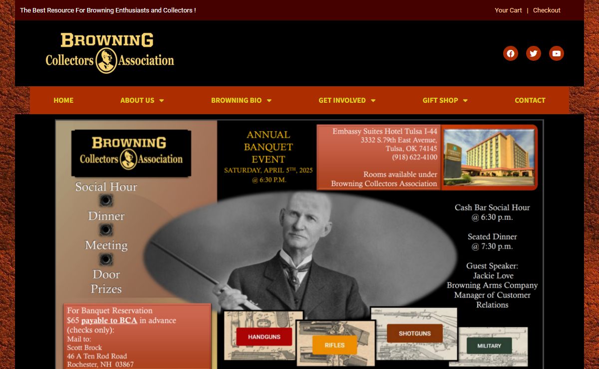 Browning Collectors Association – The Best Resource For Browning Enthusiasts and Collectors !