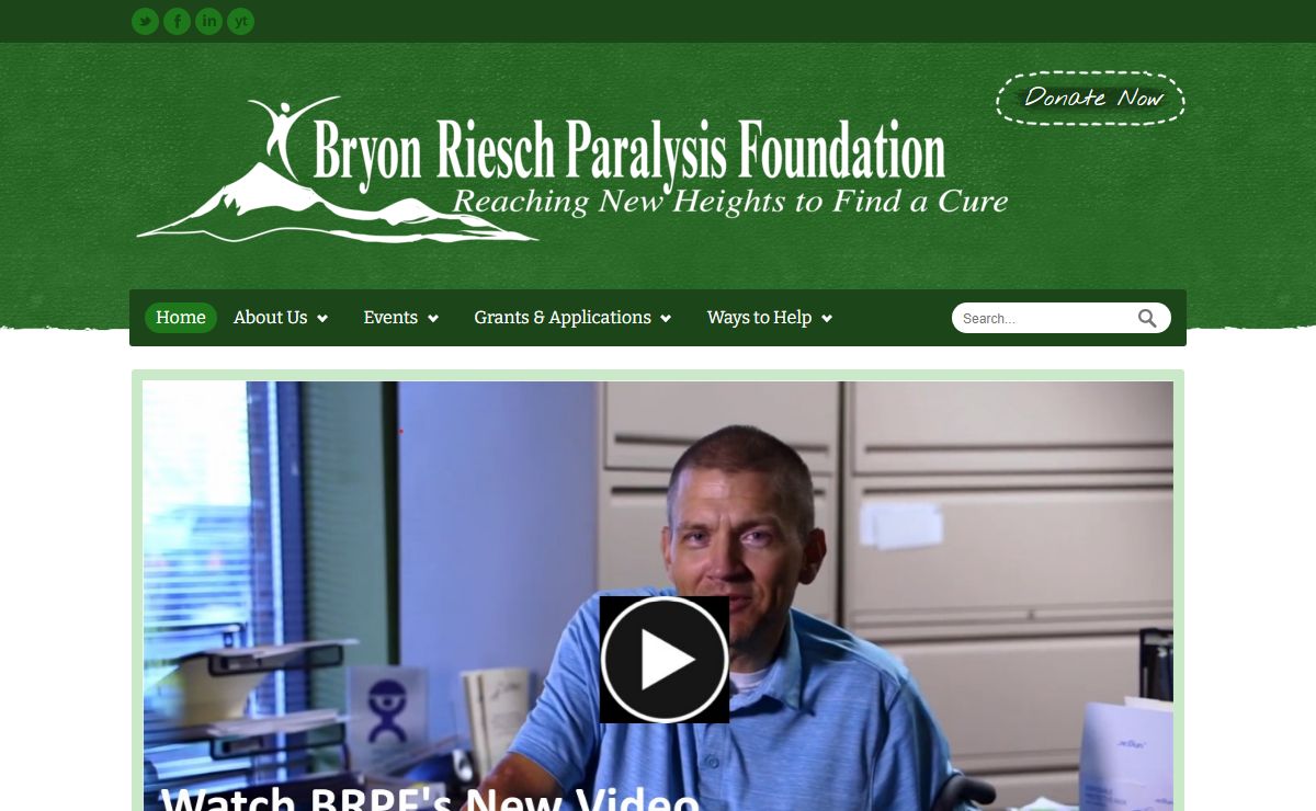 Bryon Riesch Paralysis Foundation