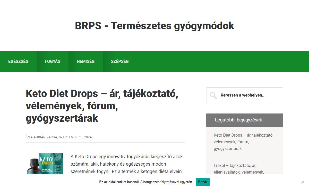 BRPS – Természetes gyógymódok – Wellness útmutató