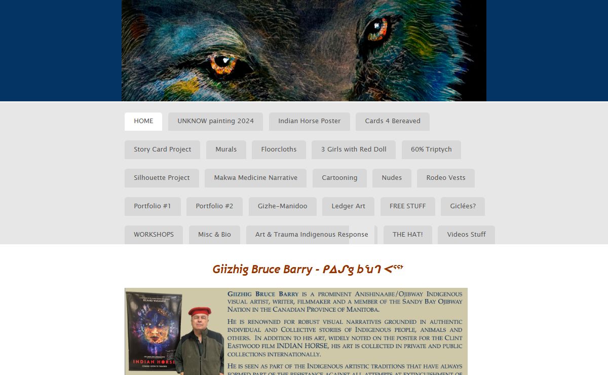 HOME | Native American Artist Bruce Barry