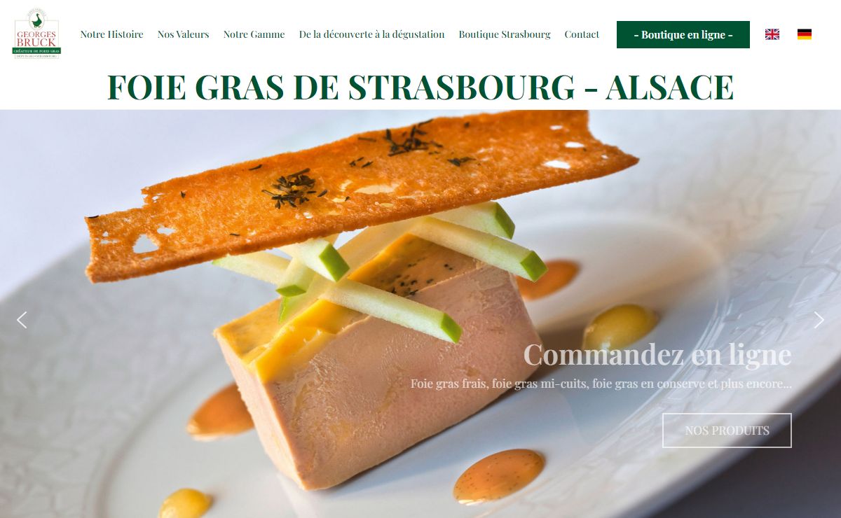 Georges Bruck – Foies Gras de Strasbourg en Alsace