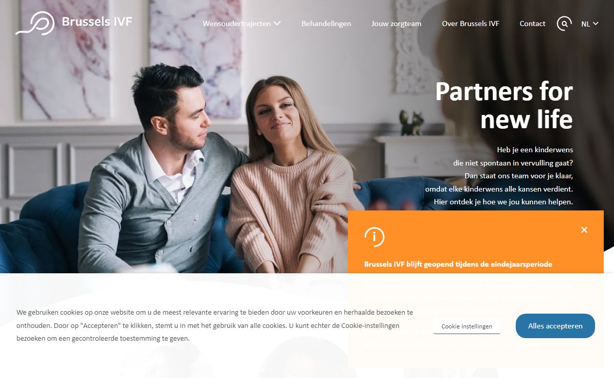 Brussels IVF | Partners for new life