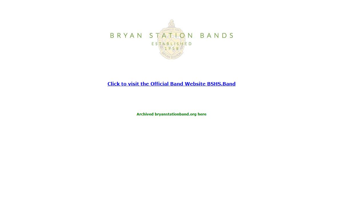 Click to visit the Official Band