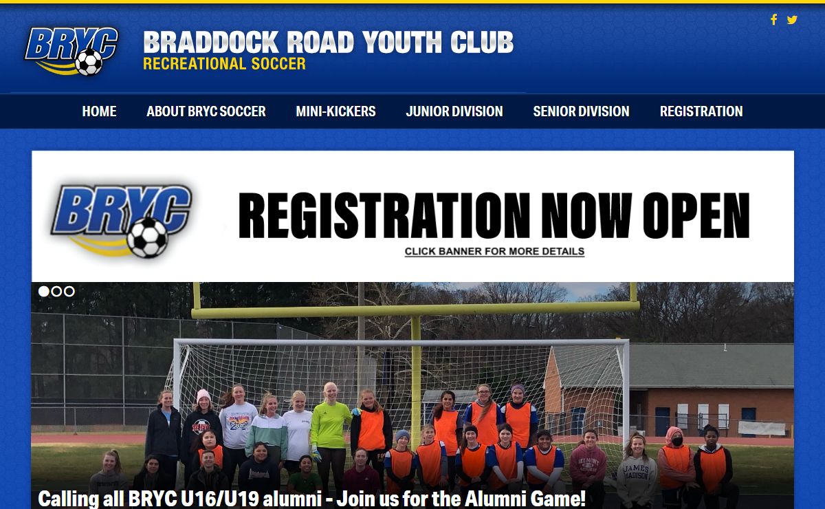 Braddock Road Youth Club Recreational Soccer | Home