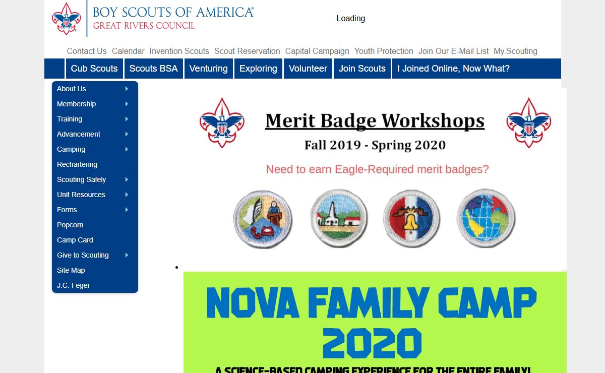 Boy Scouts of America, Great Rivers Council