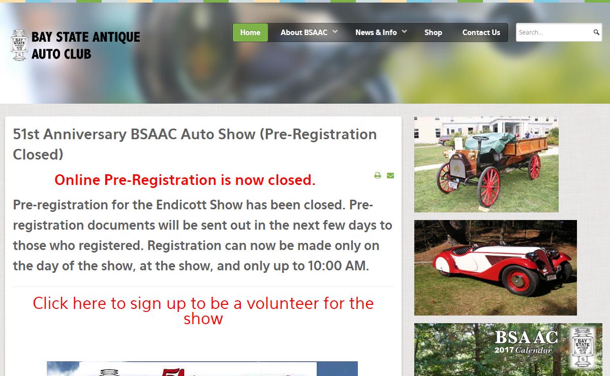 Bay State Antique Auto Club