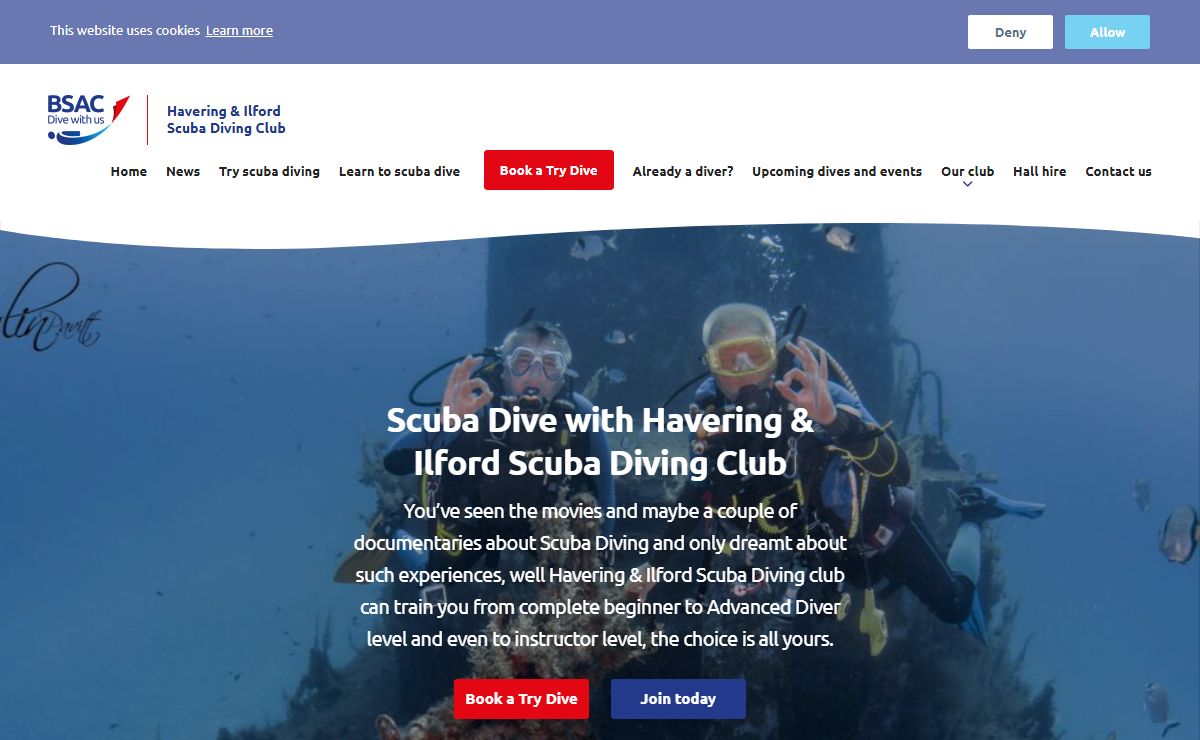 Home - Havering & Ilford Scuba Diving Club
