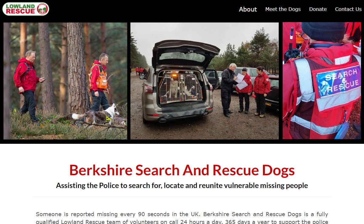 Berkshire Search and Rescue Dogs