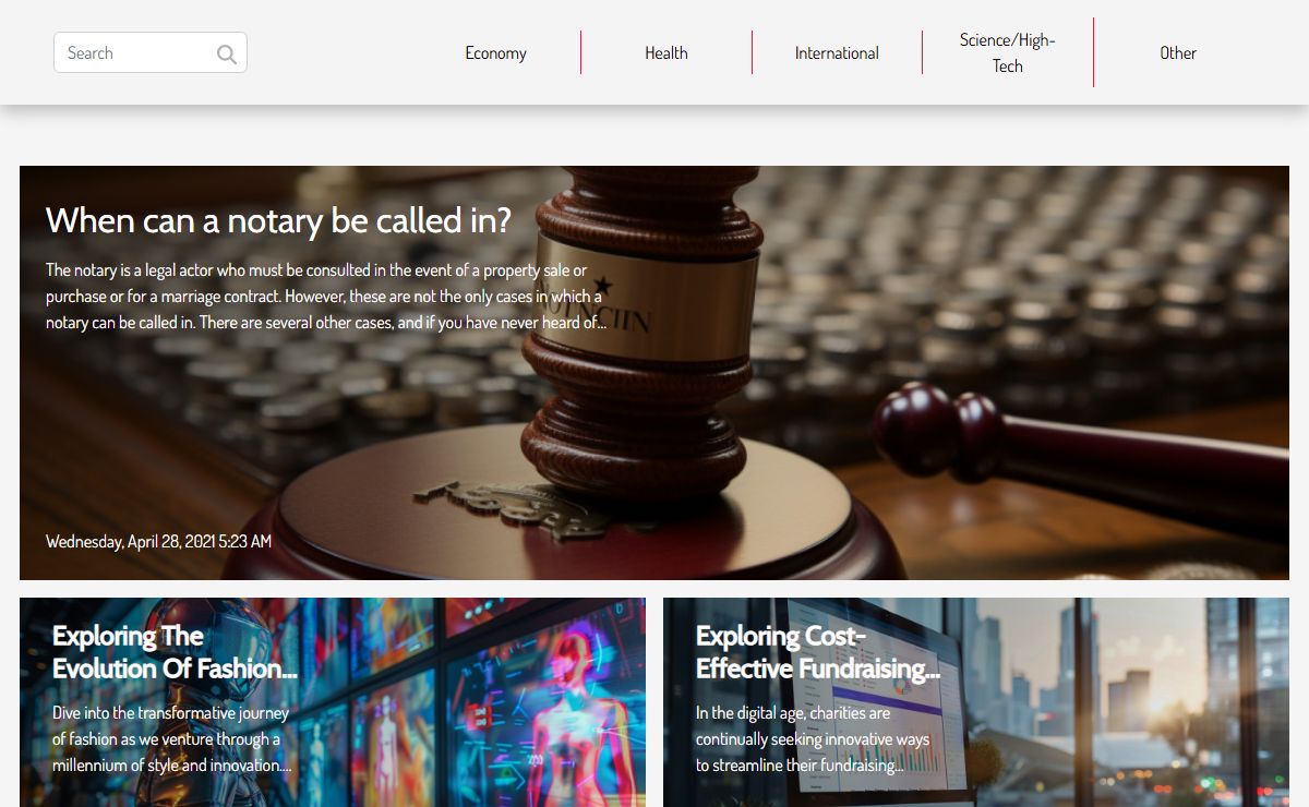 Find all your news here !