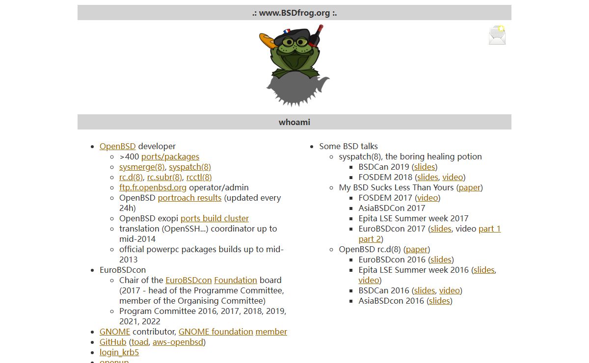 www.BSDfrog.org