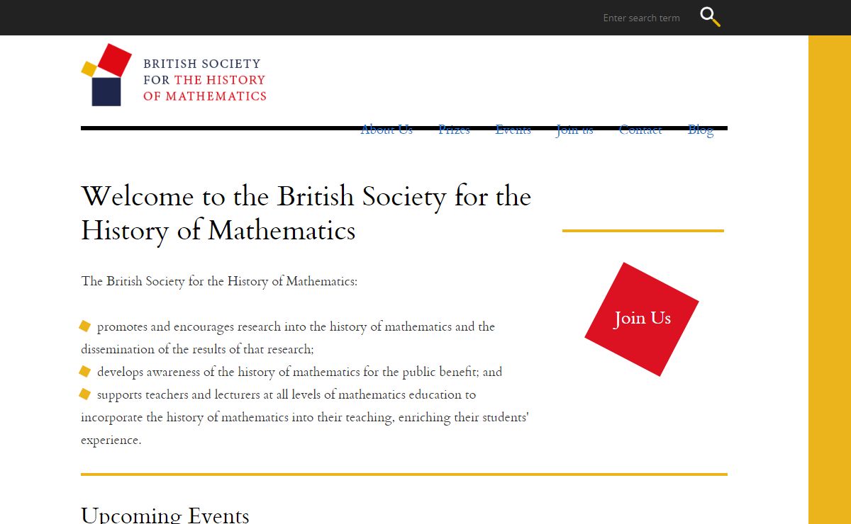 The British Society for the History of Mathematics |