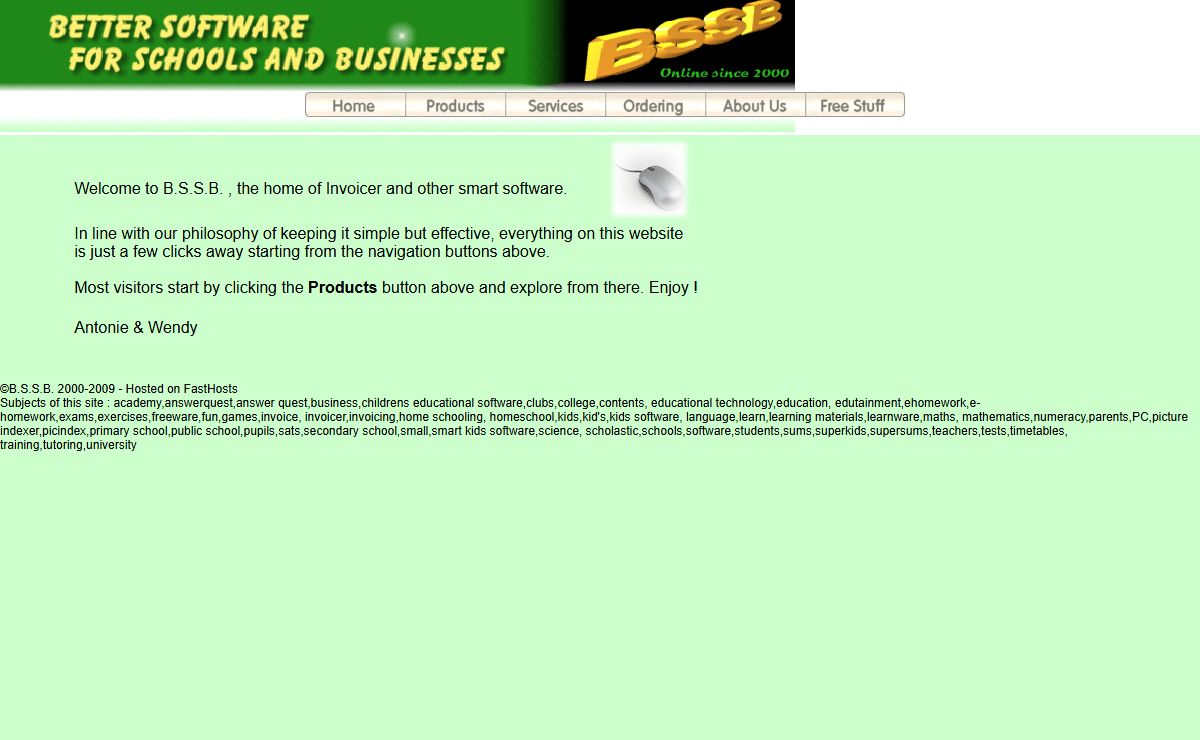 Welcome to B.S.S.B., home of smarter software