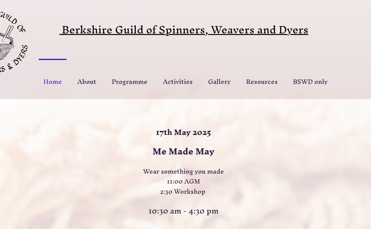 Berkshire Guild of Spinners, Weavers and Dyers | Textile Craft Berkshire | Homepage