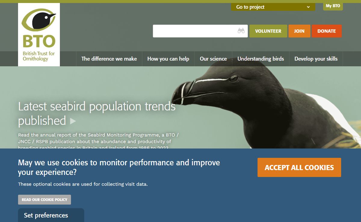 Welcome to the British Trust for Ornithology | BTO - British Trust for Ornithology