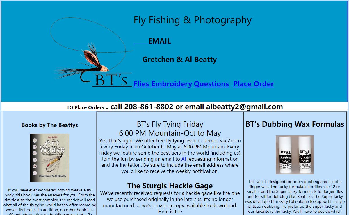 BT's Fly Fishing & Photography, fly fishing, fly tying, Danvise, rotary tying, LaFontaine's Legacy