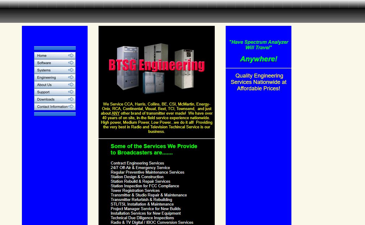 BTSG Engineering Services