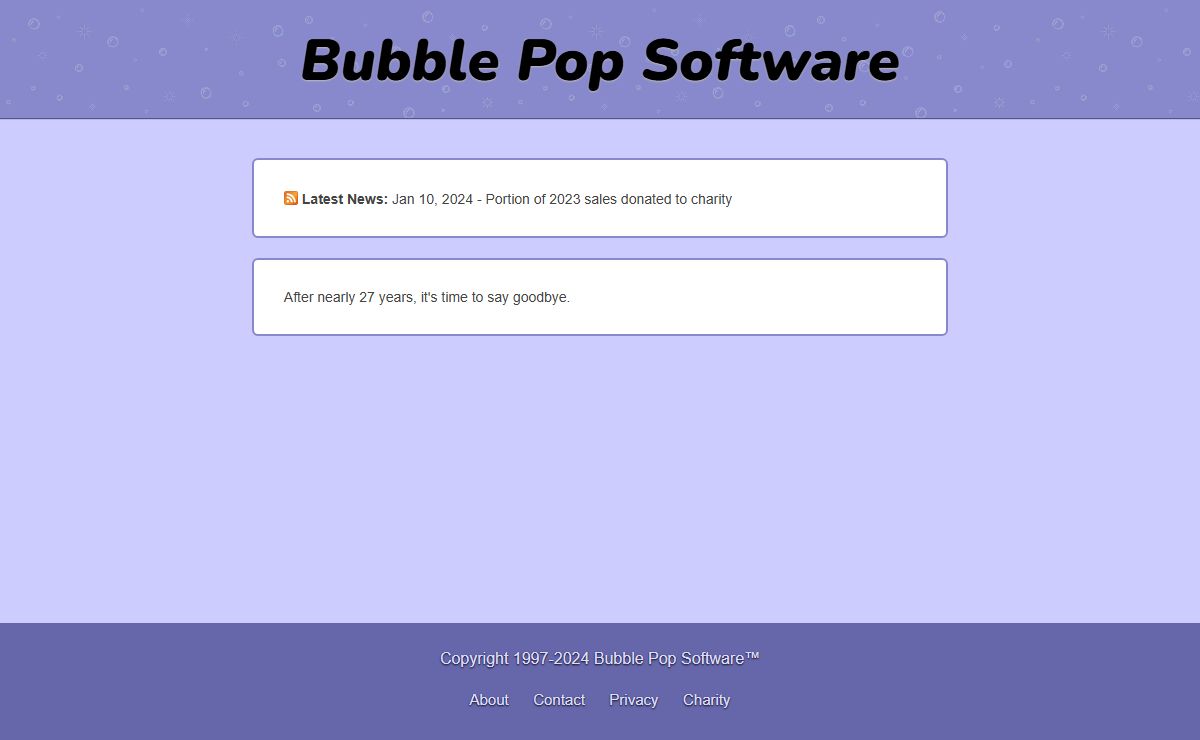Bubble Pop Software