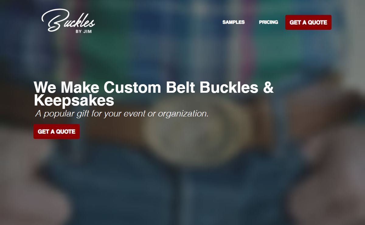 Custom Belt Buckles by Jim