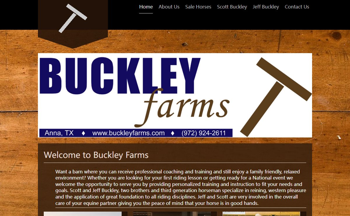 Buckley Farms - Home