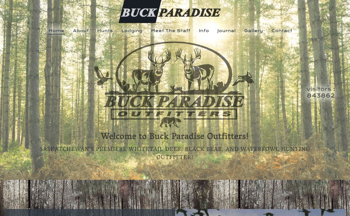 Buck Paradise - Deer, Bear, and Waterfowl Hunting