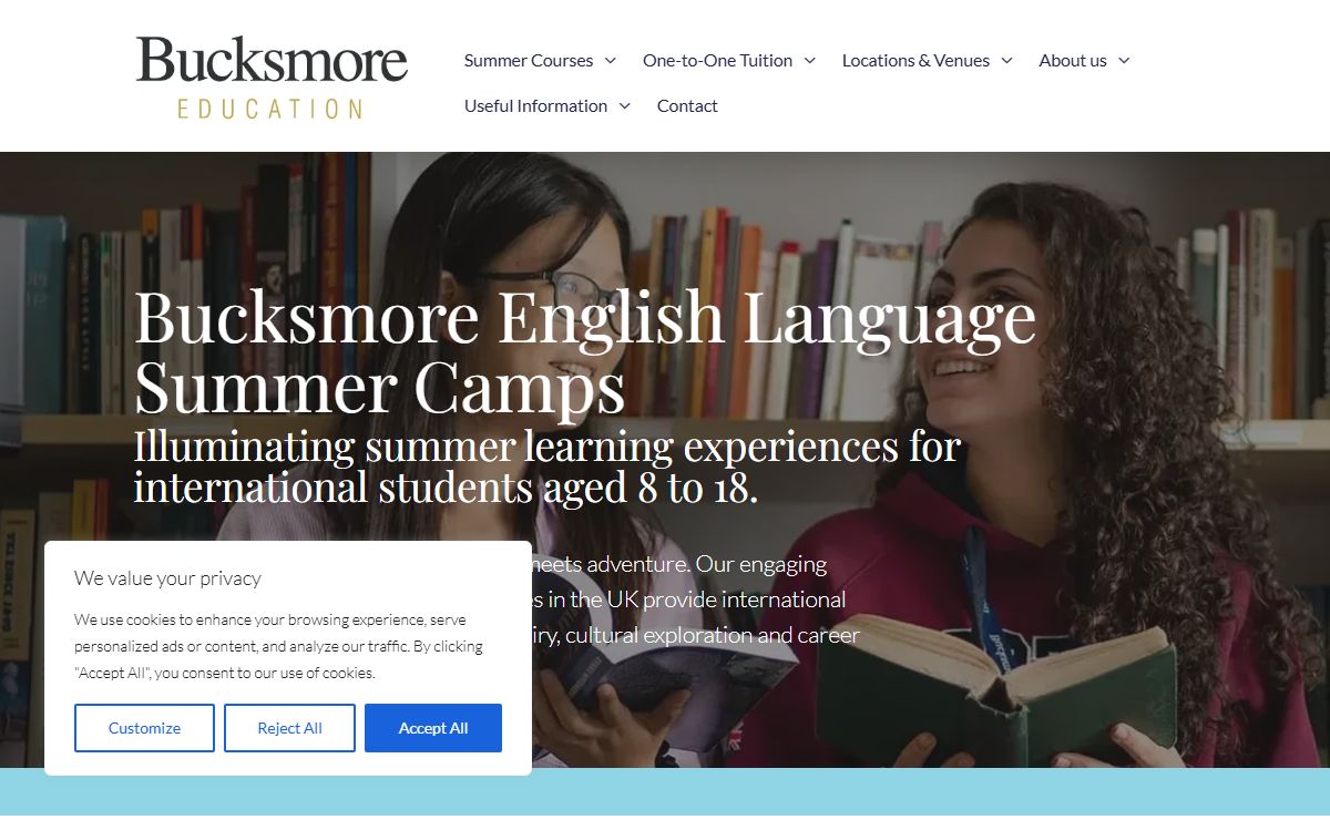 Bucksmore Education Group | UK English Summer & Language Learning