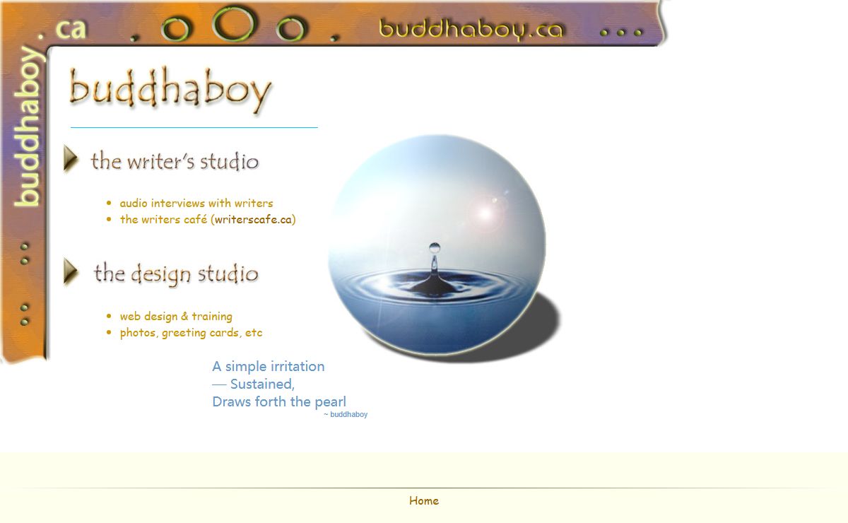 Buddhaboy - Home of Buddhaboy.ca