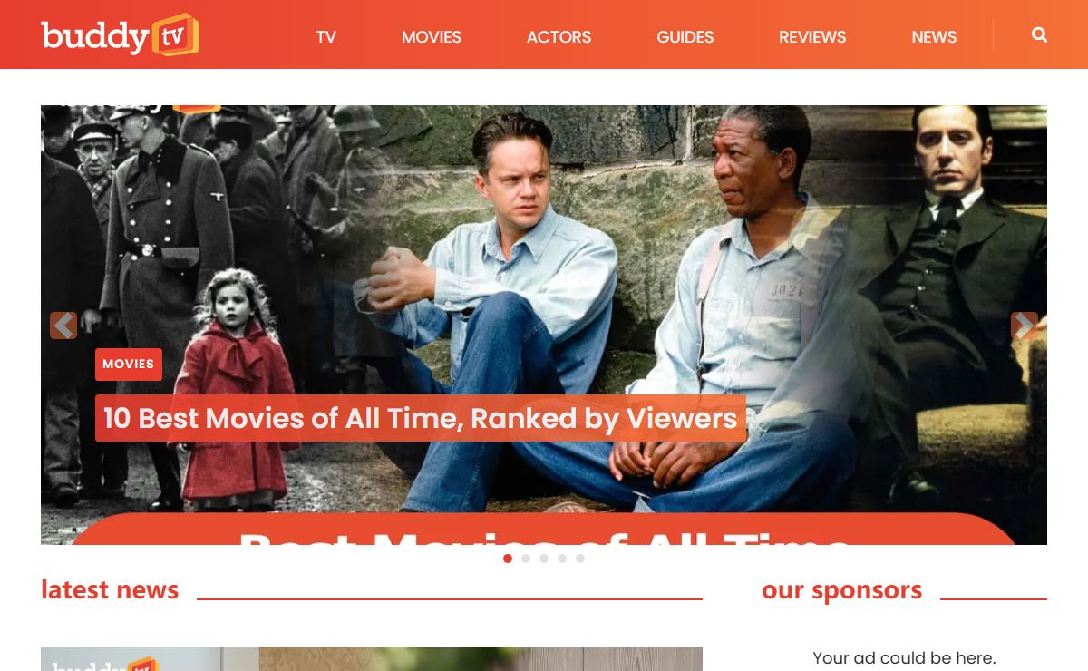 BuddyTV - America's TV News, Movie News, & Reviews Source