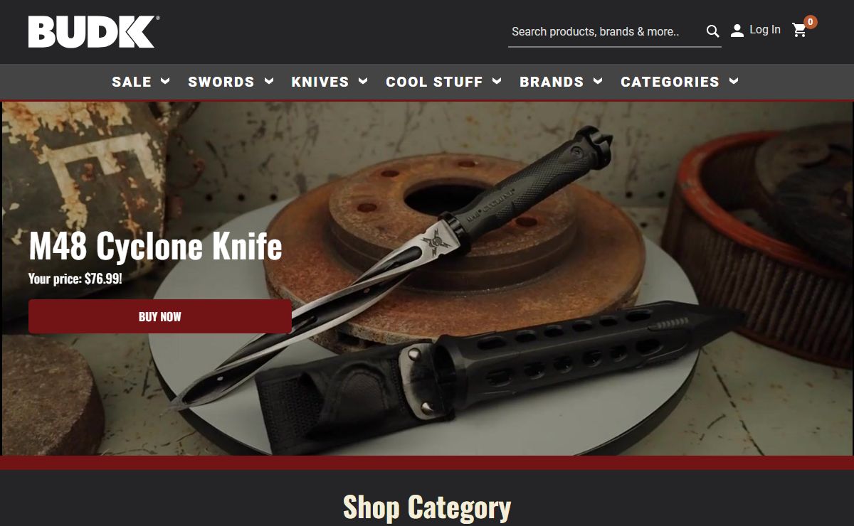 Knives & Swords At The Lowest Prices! | BUDK.com