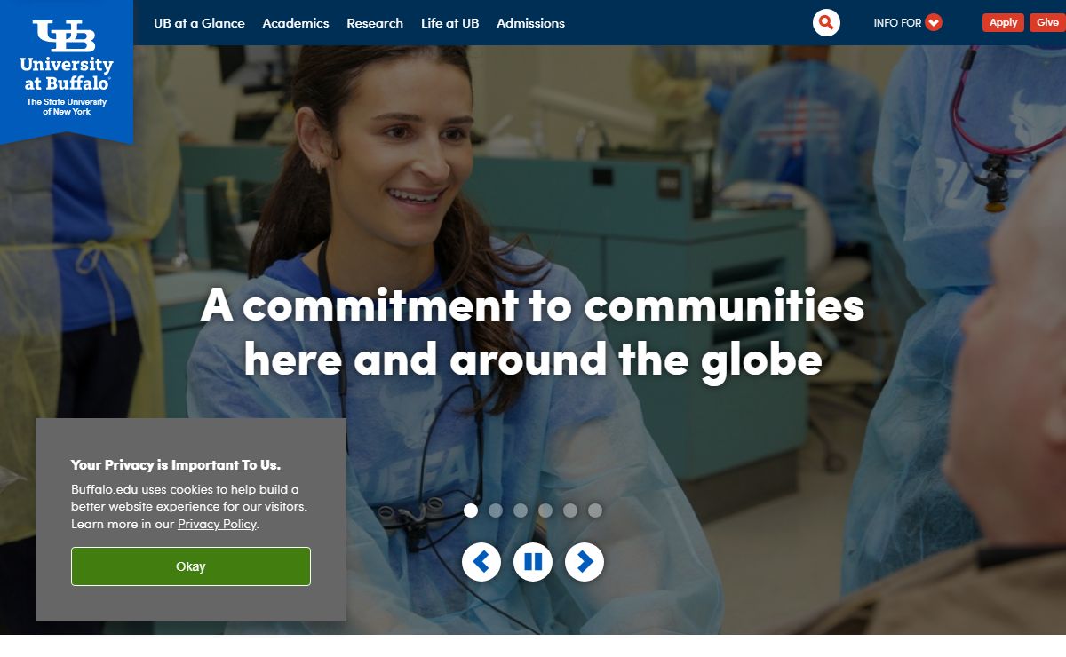 Welcome to the University at Buffalo - University at Buffalo