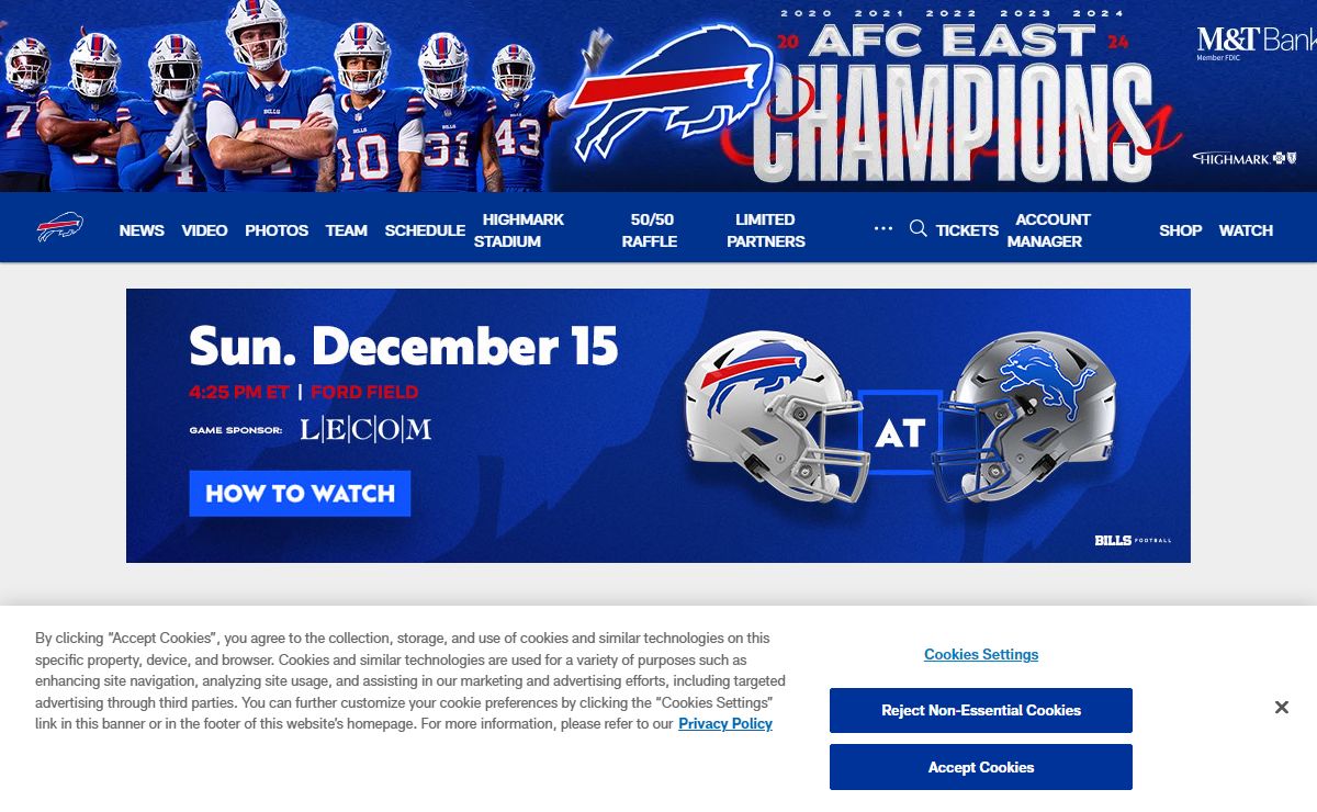 Buffalo Bills Home | Buffalo Bills - buffalobills.com