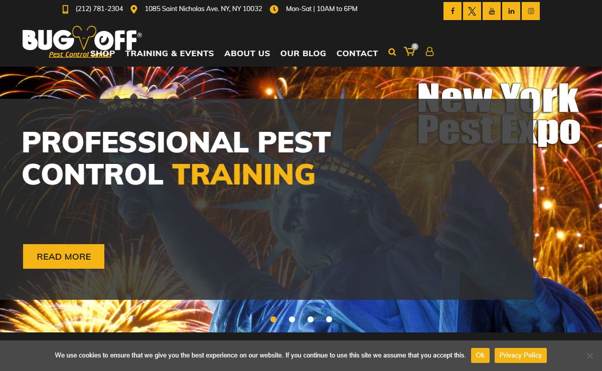 Pest Control Supplies | Bug Off Pest Control Center
