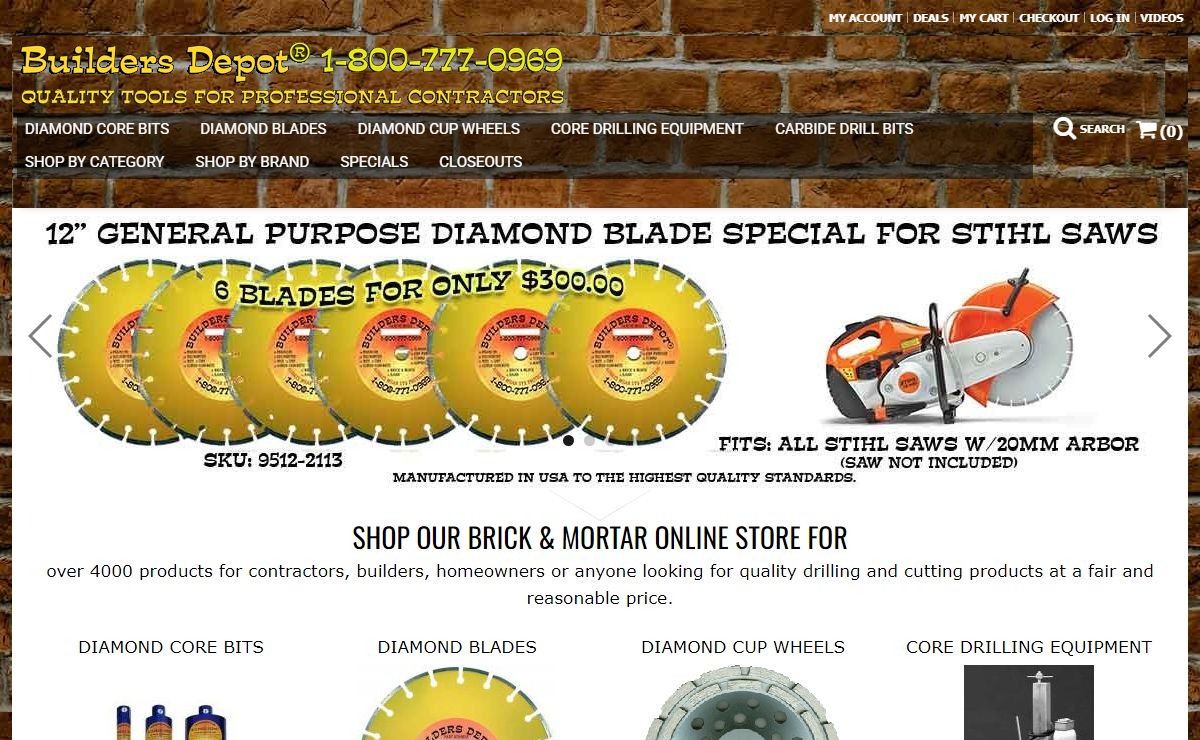 Builders Depot of New York, Inc., Quality Tools for Professional Contractors