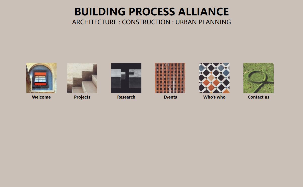 Building Process Alliance Home