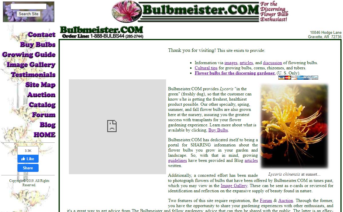 Bulbmeister.COM - Flower Bulbs in the Garden and Landscape